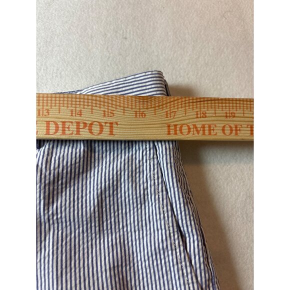Brooks Brother Seersucker Striped Mens Pants Size 34x34 Blue & White Cotton - Picture 6 of 11